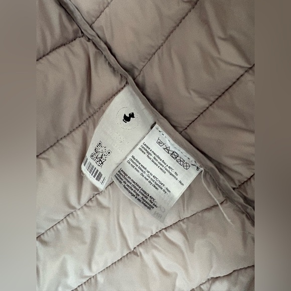 Save The Duck Green-ish Gray Puffer Jacket with FLAW - Picture 6 of 10